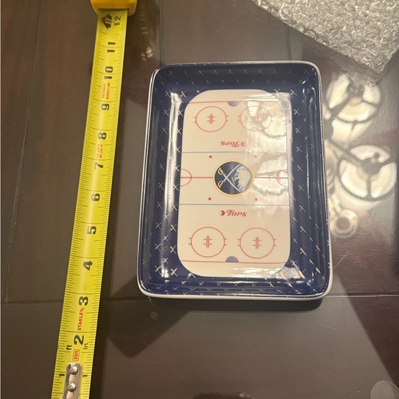 Sabres Hockey Themed Butter Dish - Picture 6 of 8